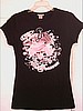 6 Pcs Ladies  Print Baby Doll T shirts LOVE FOREVER